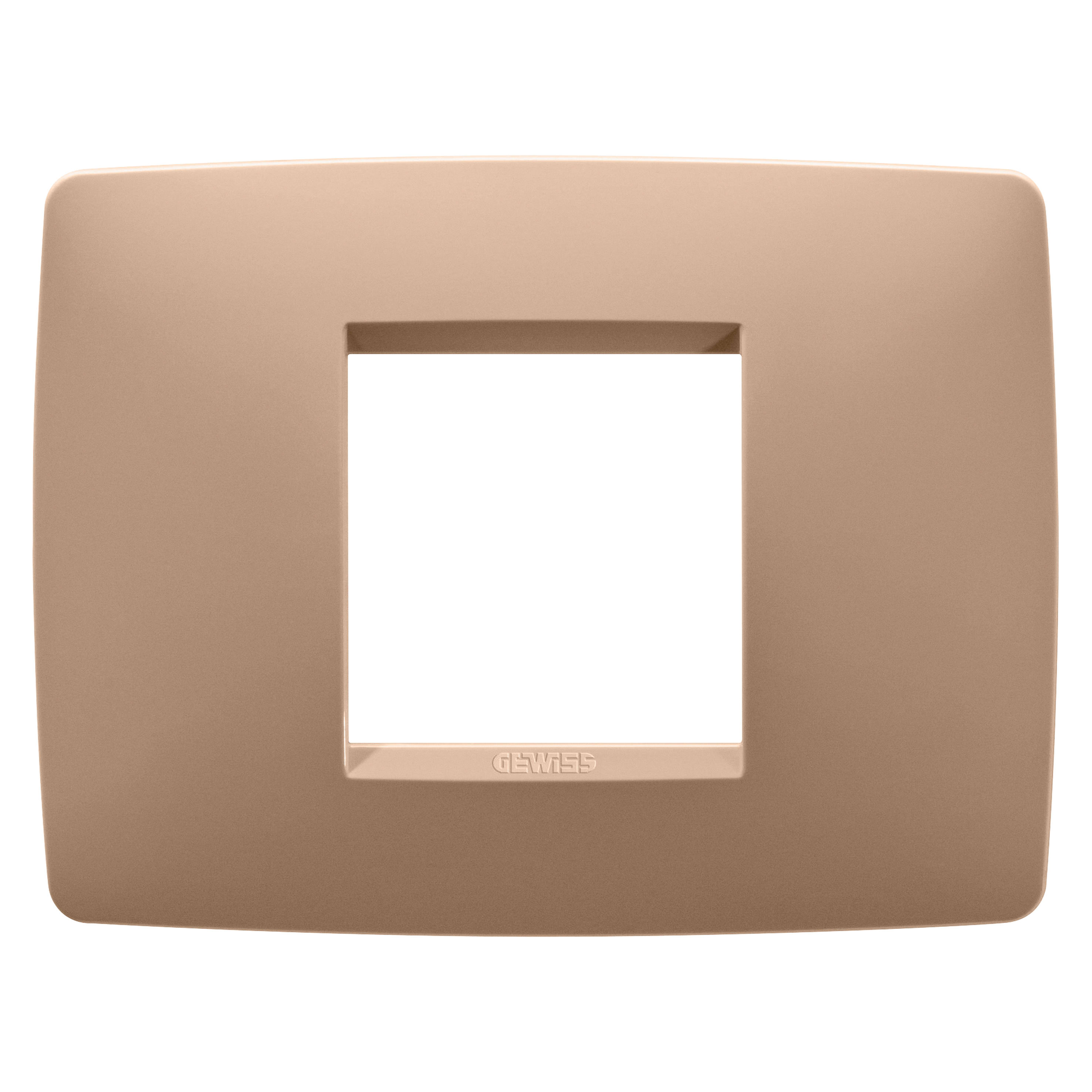 GEWISS - GEWGW16102VX PLACCA ONE 2M RAME CHIARO