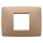 GEWISS - GEWGW16102VX PLACCA ONE 2M RAME CHIARO