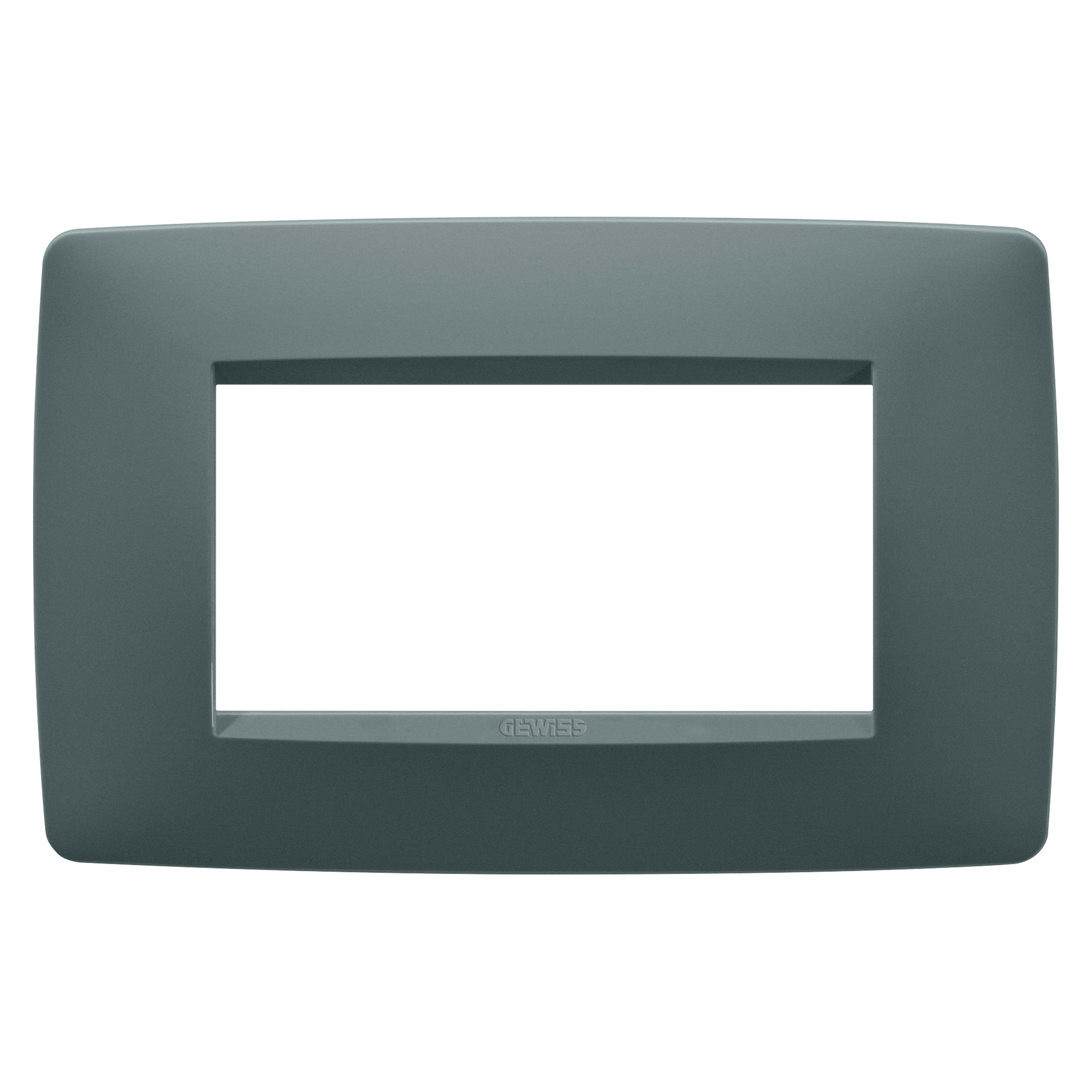 GEWISS - GEWGW16104VZ PLACCA ONE 4M OTTANIO