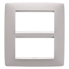 GEWISS - GEWGW16108VL PLACCA ONE - IN TECNOPOLIMERO VERNICIATO - 8 POSTI - NATURAL BEIGE - CHORUSMART