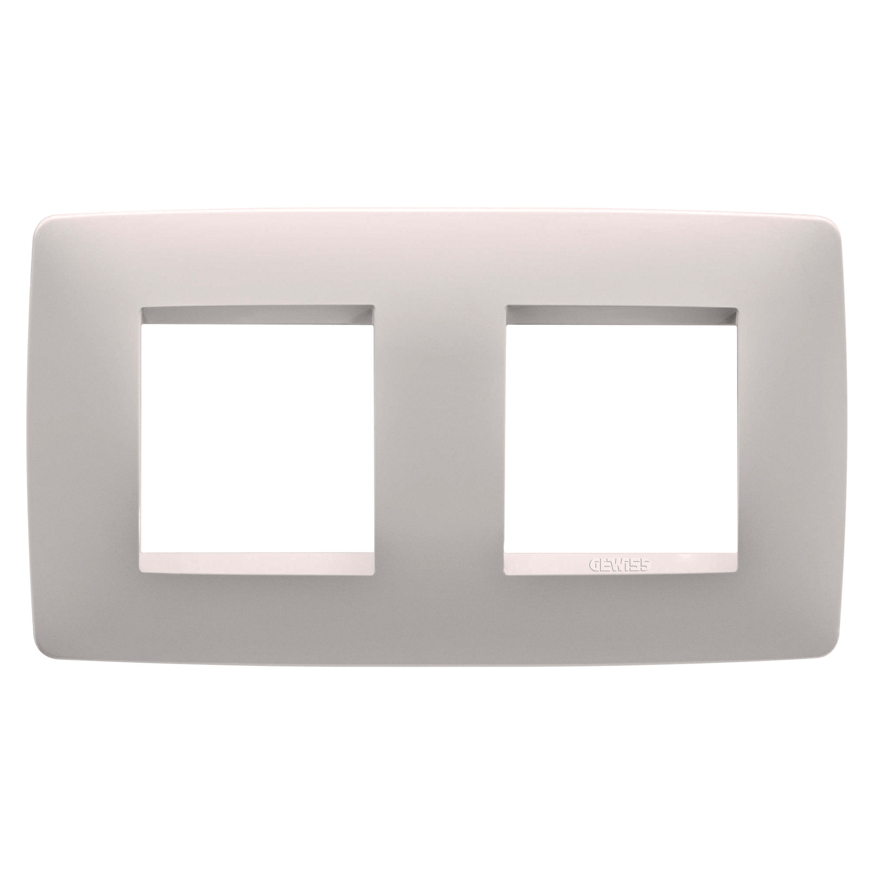 GEWISS - GEWGW16123VL PLACCA ONE INT.2+2M O NATURAL BEIGE