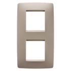 GEWISS - GEWGW16124TC PLACCA ONE INTERNATIONAL - IN TECNOPOLIMERO - 2+2 POSTI VERTICALE INTERASSE 71mm - CANAPA - CHORUSMART