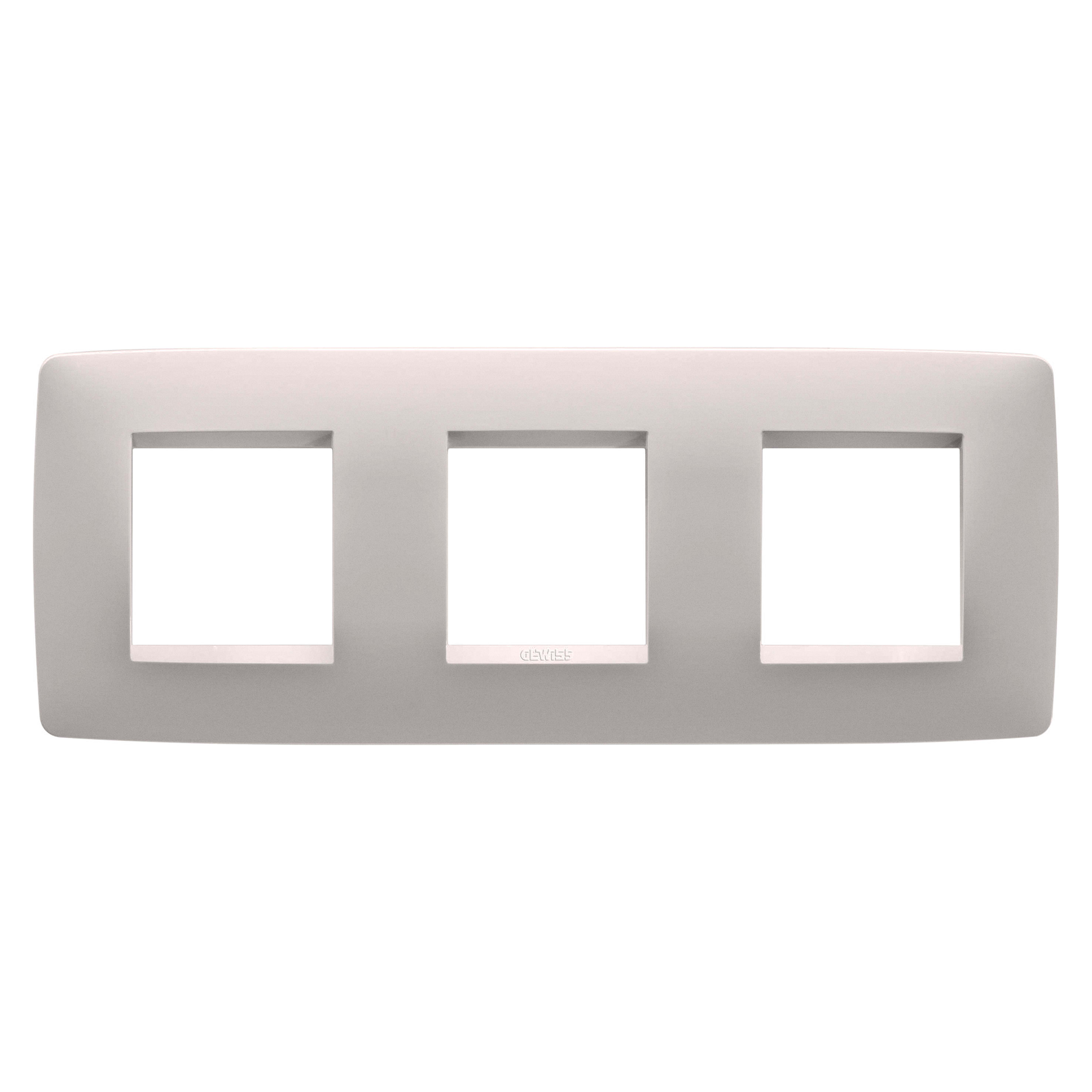 GEWISS - GEWGW16126VL PLACCA ONE INT.2+2+2M O NATURAL BEIGE