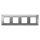 GEWISS - GEWGW16128VT PLACCA ONE INT.2+2+2+2M O.TITANIO