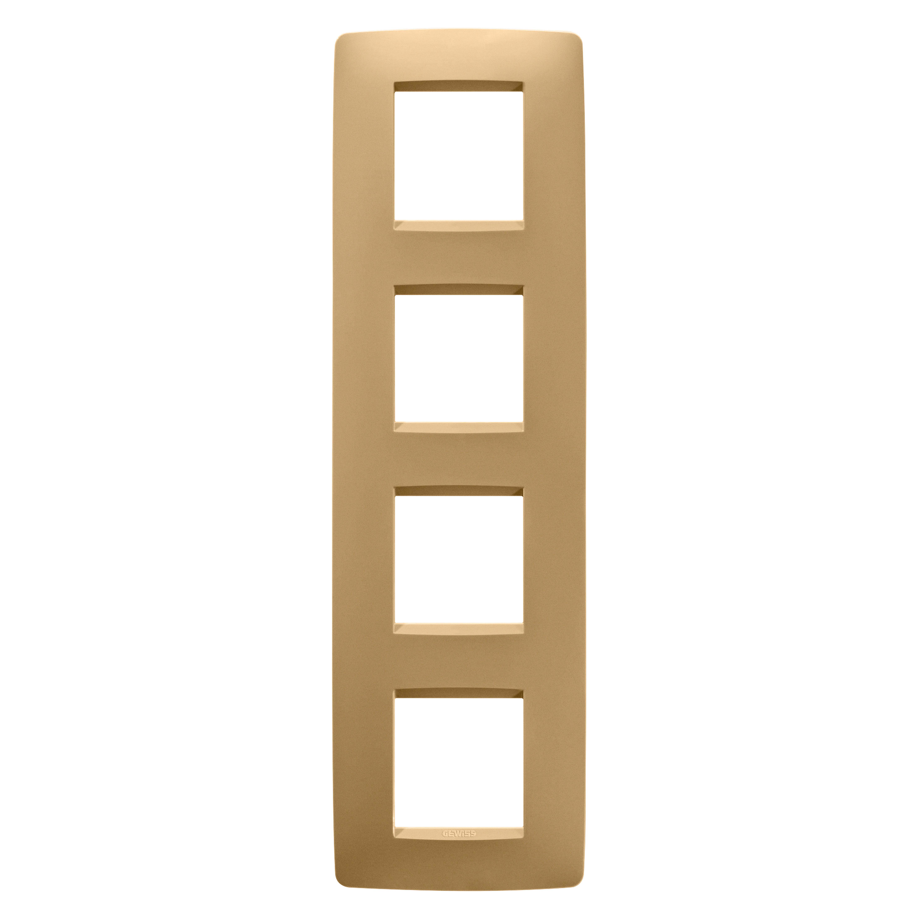 GEWISS - GEWGW16129VO PLACCA ONE INT.2+2+2+2M V ORO