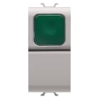 GEWISS - GEWGW13142 PULSANTE 1M 1P NA 16A SPIA VERDE BEIGE