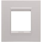 GEWISS - GEWGW16222XL PLACCA LUX INT.2M MET.NAT.BEIGE