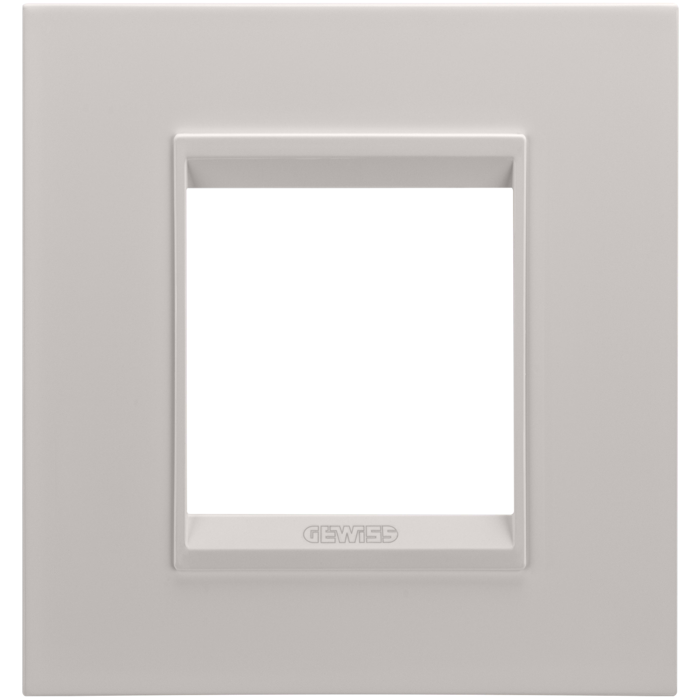 GEWISS - GEWGW16222XL PLACCA LUX INT.2M MET.NAT.BEIGE