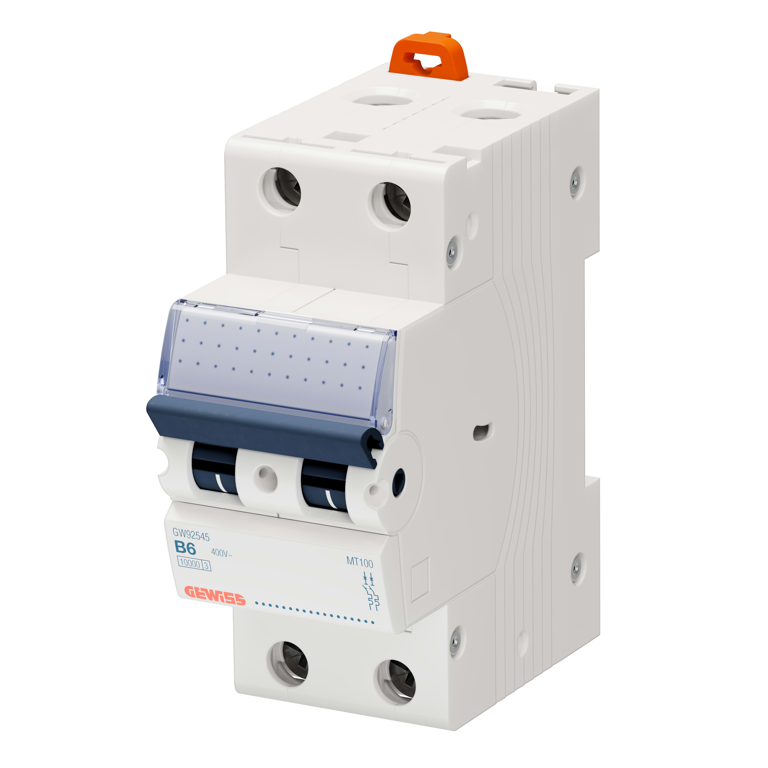 GEWISS - GEWGW92545 INT. MAGNETOTERMICO 2P B6 10KA 2M