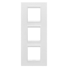 GEWISS - GEWGW16227XW PLACCA LUX INT.2+2+2M V MET.BIANCO SAT.