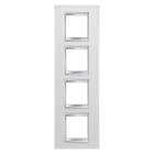 GEWISS - GEWGW16229TB PLACCA LUX INT.2+2+2+2M V.BIANCO