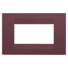 GEWISS - GEWGW16404VD PLACCA GEO 4M TUSCAN RED