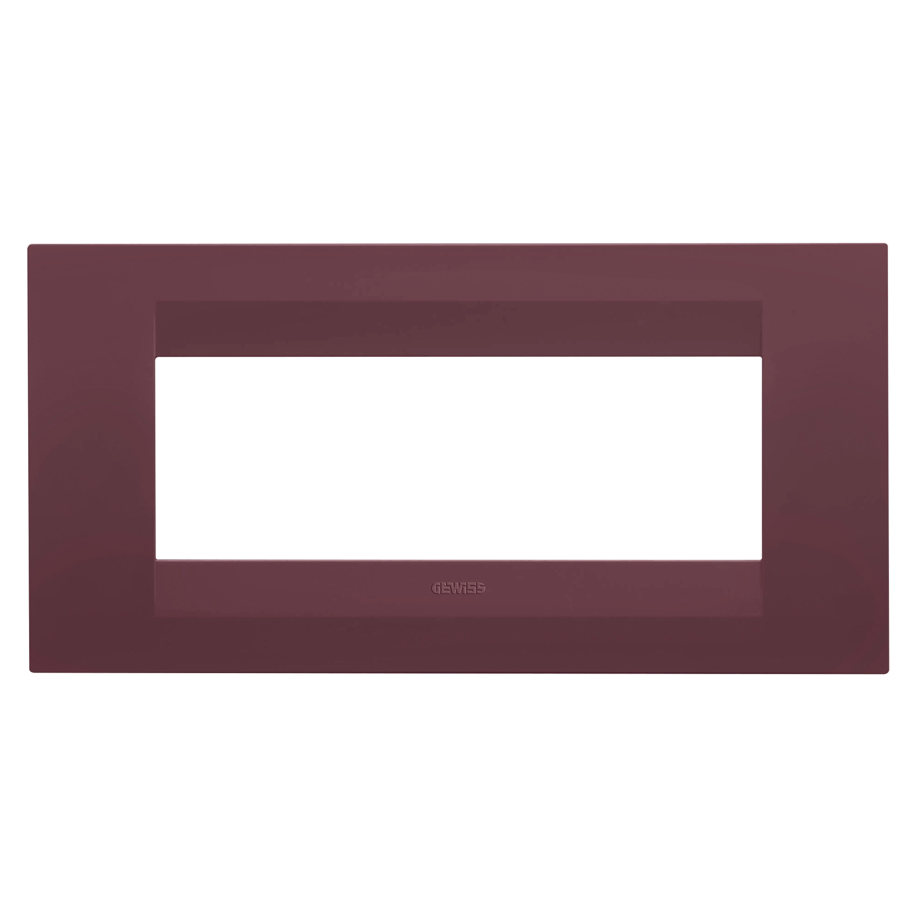 GEWISS - GEWGW16406VD PLACCA GEO 6M TUSCAN RED