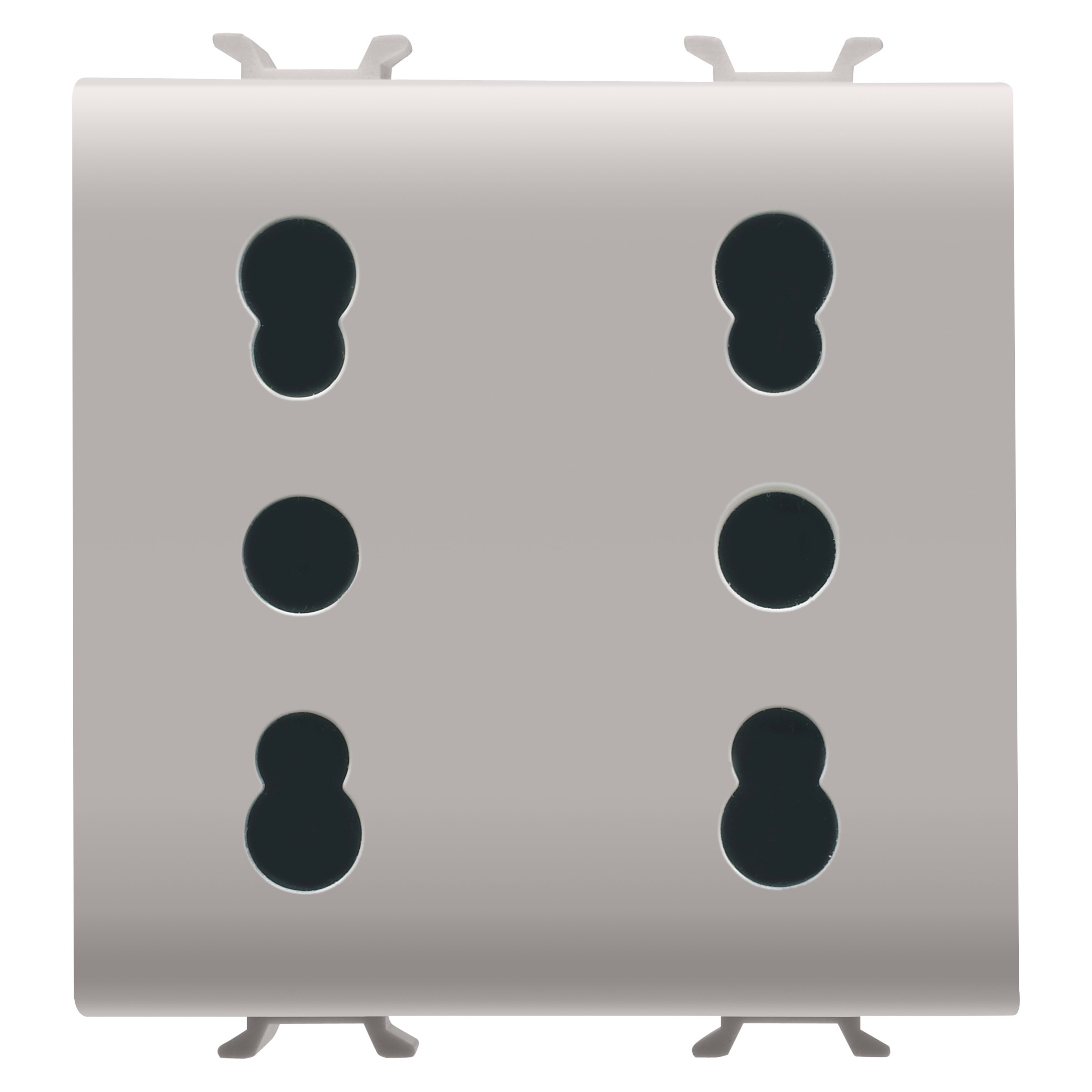 GEWISS - GEWGW13208 PR.DOPPIA 2P+T 16A P17-11 BIV.ST.ITA.BE