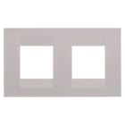GEWISS - GEWGW16423VL PLACCA GEO INT.2+2M O NATURAL BEIGE