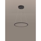 SICOM - SOL7004138 SIRIO LED PANEL TWIST ROUND NERO 58-840-