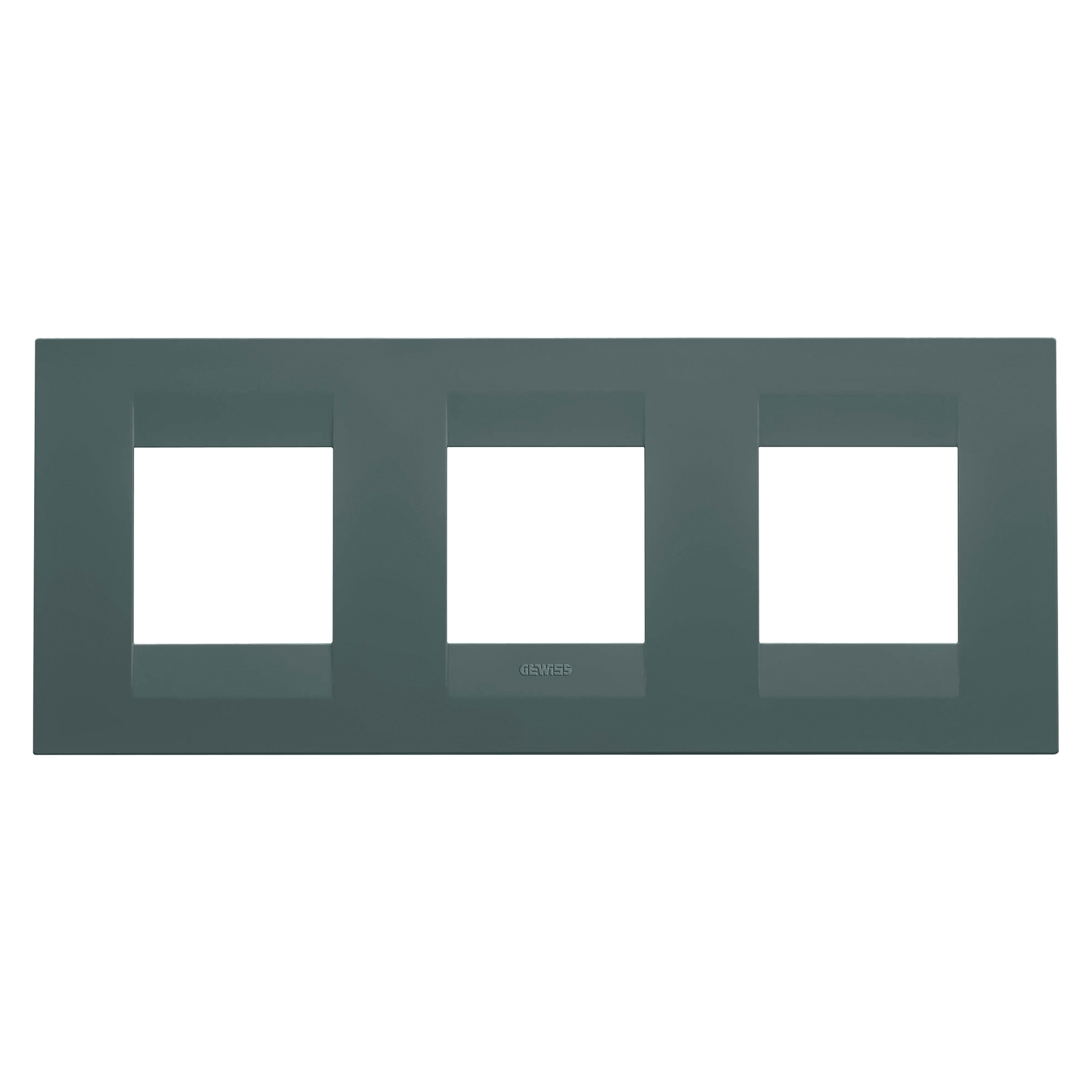 GEWISS - GEWGW16426VZ PLACCA GEO INT.2+2+2M O OTTANIO