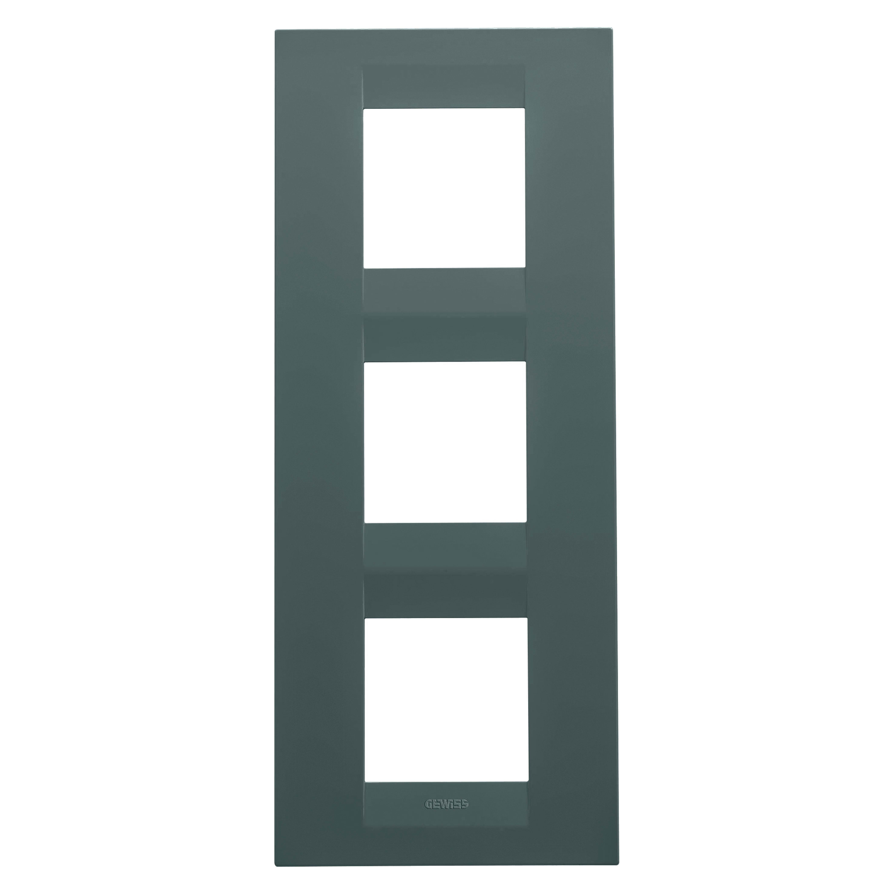 GEWISS - GEWGW16427VZ PLACCA GEO INT.2+2+2M V OTTANIO