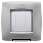 GEWISS - GEWGW16702VTN PLACCA STAGNA 2M IP55 TITANIO