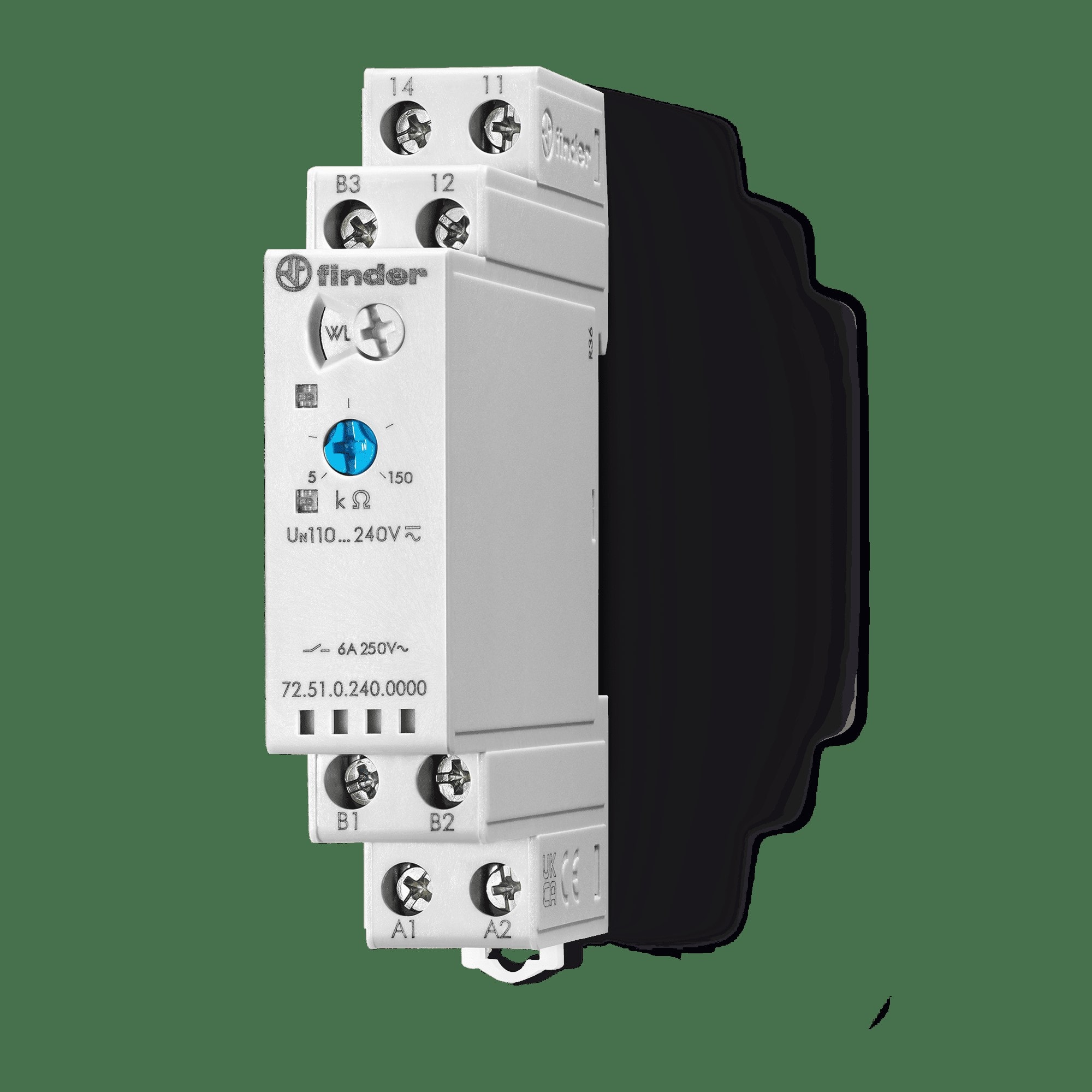 FINDER SPA - FIN725102400000PQA RELE 1M CONTROL.LIVELLO LIQUIDI 5-150KO