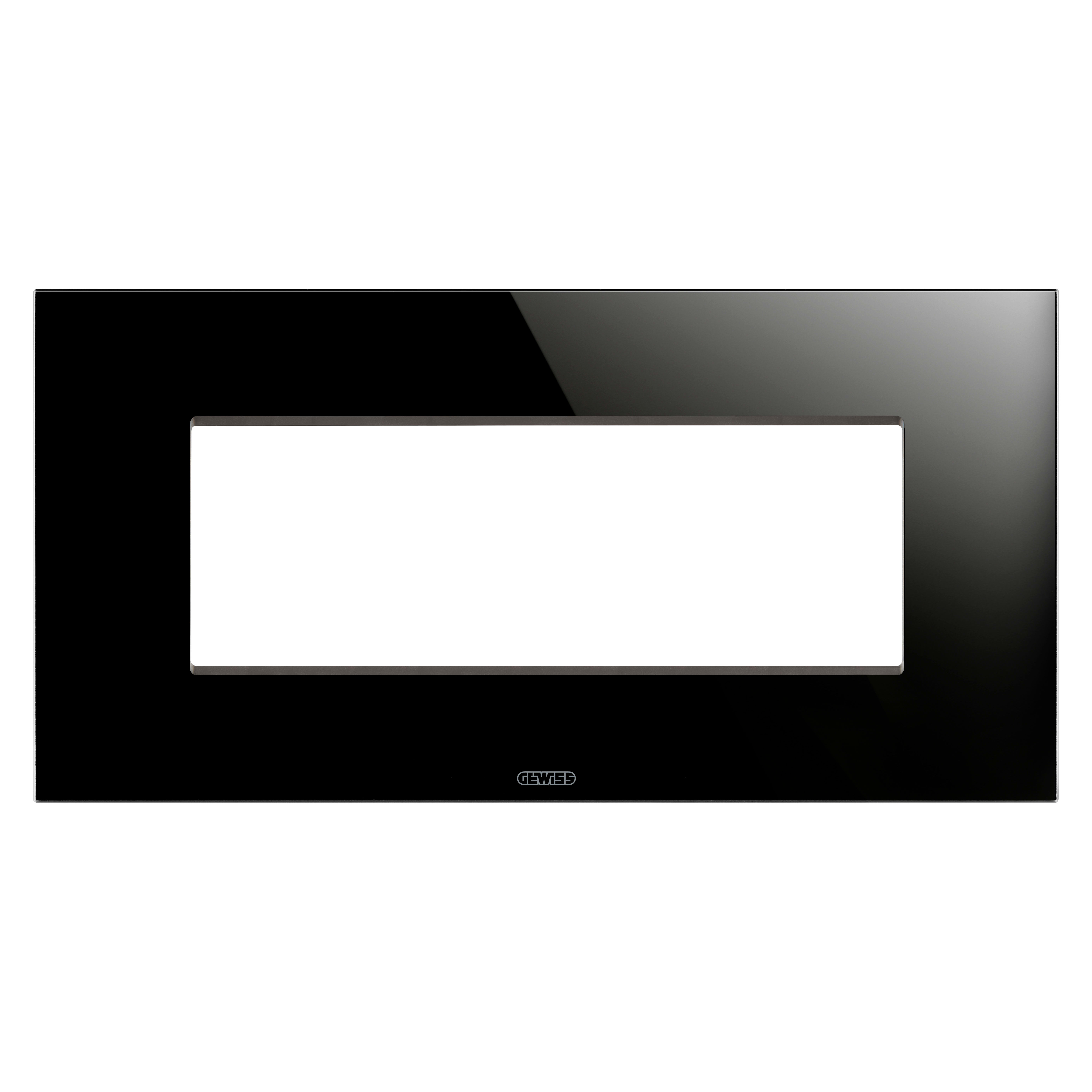 GEWISS - GEWGW16906CN PLACCA ICE 6M NERO