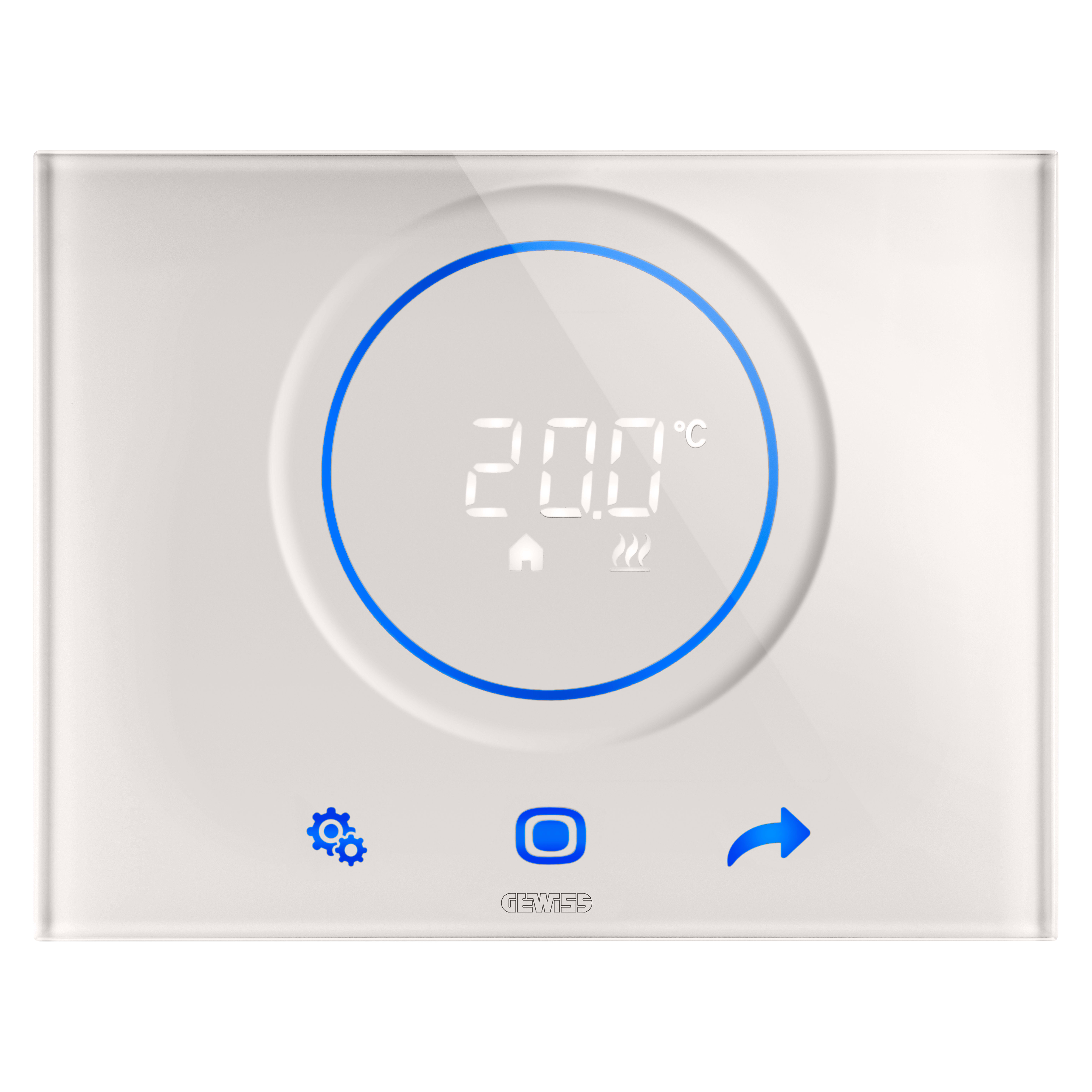 GEWISS - GEWGW16974CL TERMOSTATO ICE KNX/EASY NATURAL BEIGE