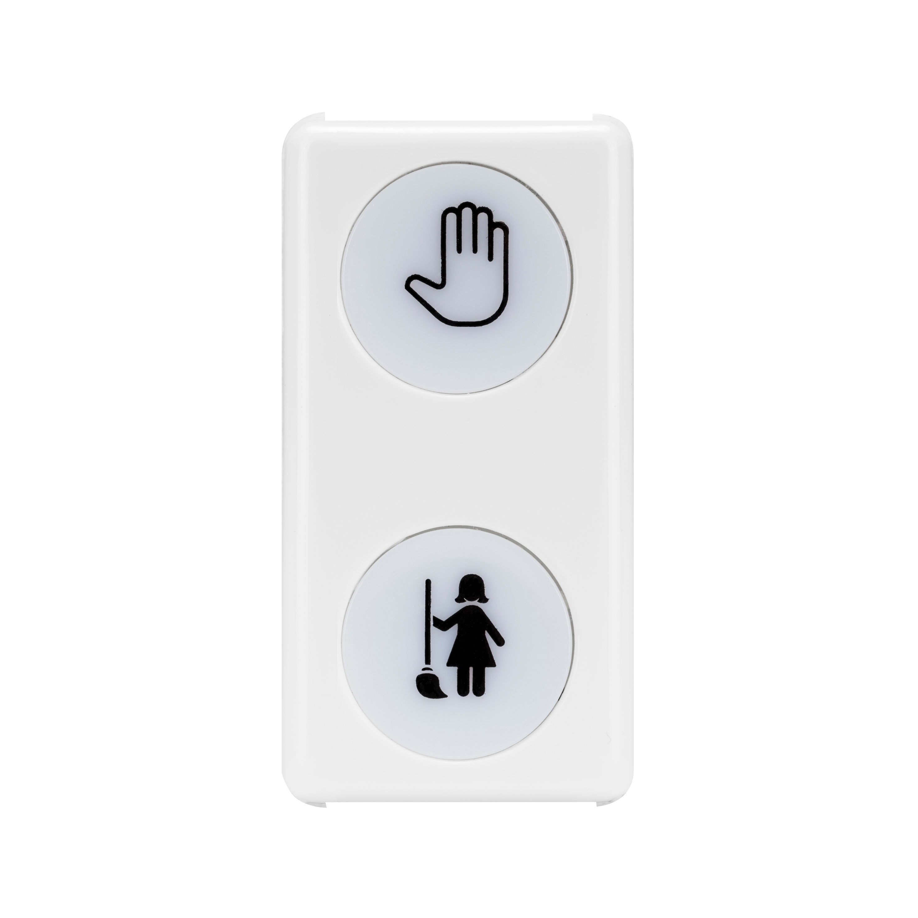 GEWISS - GEWGW20656 SPIA SEGN.DOPPIA DND+MUR 1M 230V SY/WT