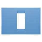 GEWISS - GEWGW22161 PLACCA 1M AZZURRO CIELO SYSTEM VIRNA