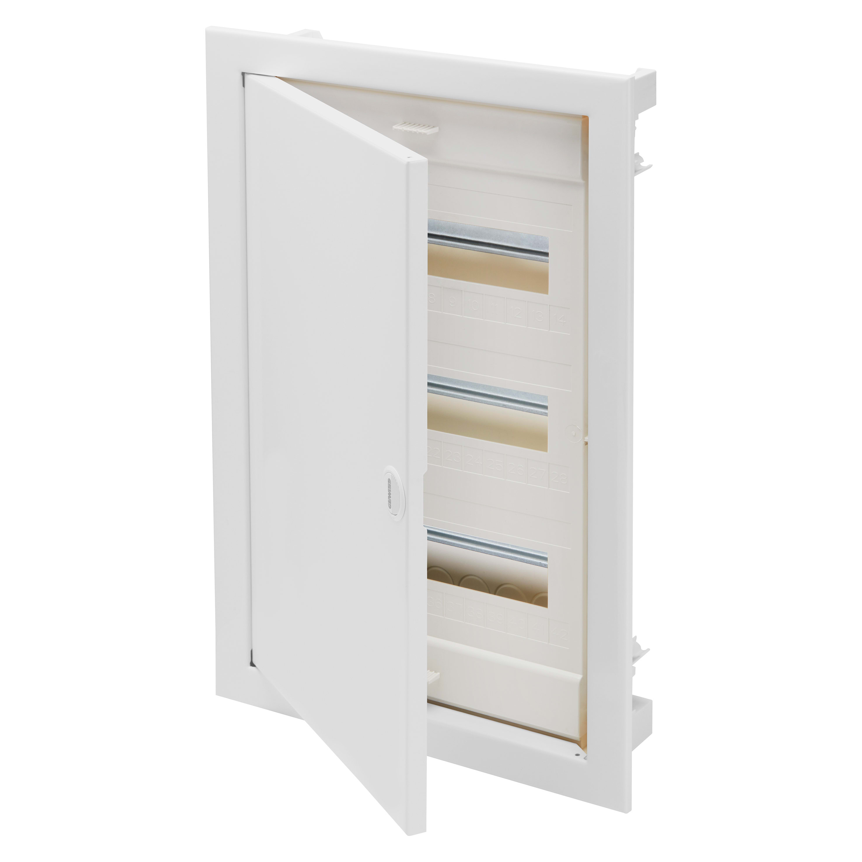 GEWISS - GEWGW40161N CENTR.INC.CARTONGESSO 12M.PORTA METALLO