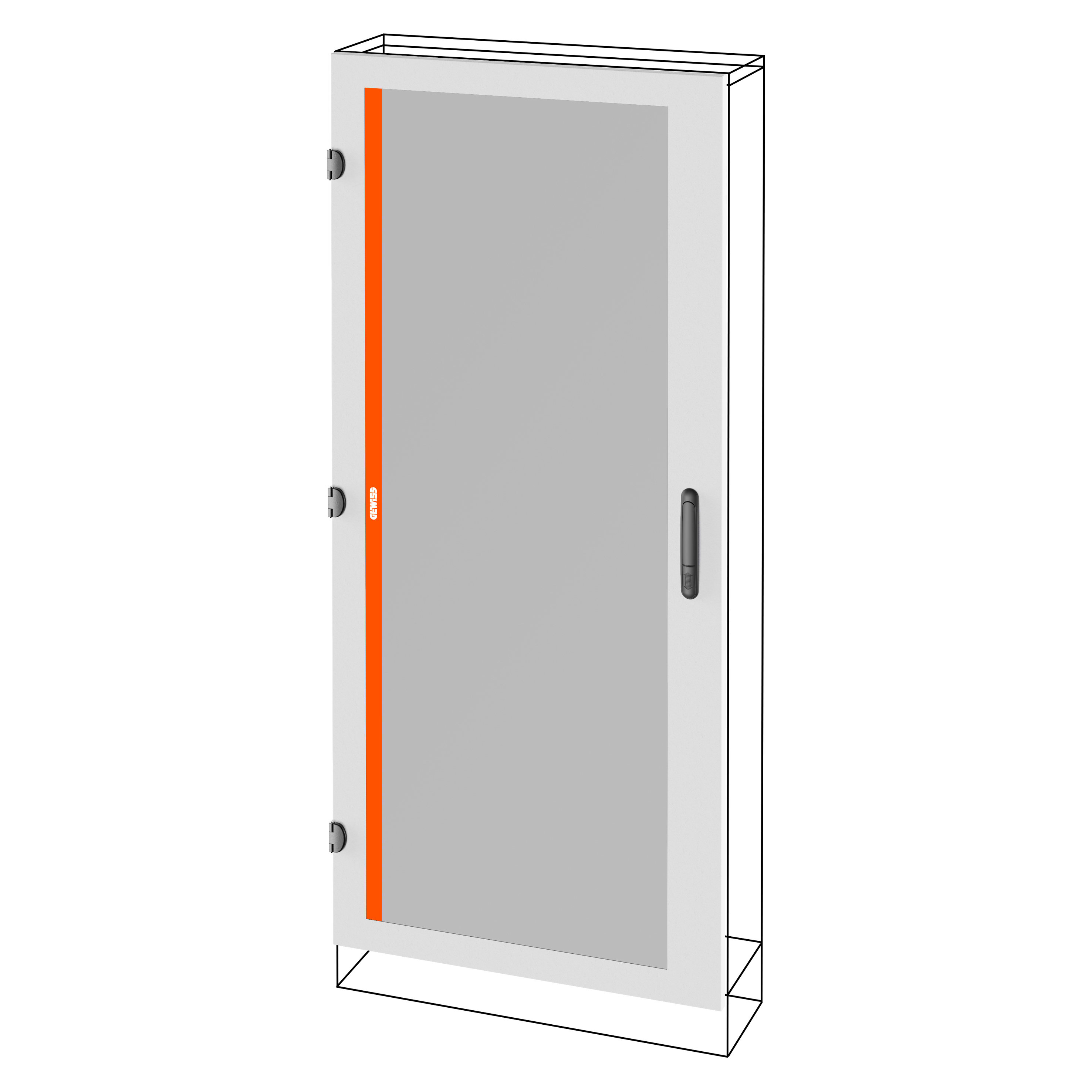 GEWISS - GEWGWD3632 QDX 630L PAVIM PORTA VETRO 850X2000 AR