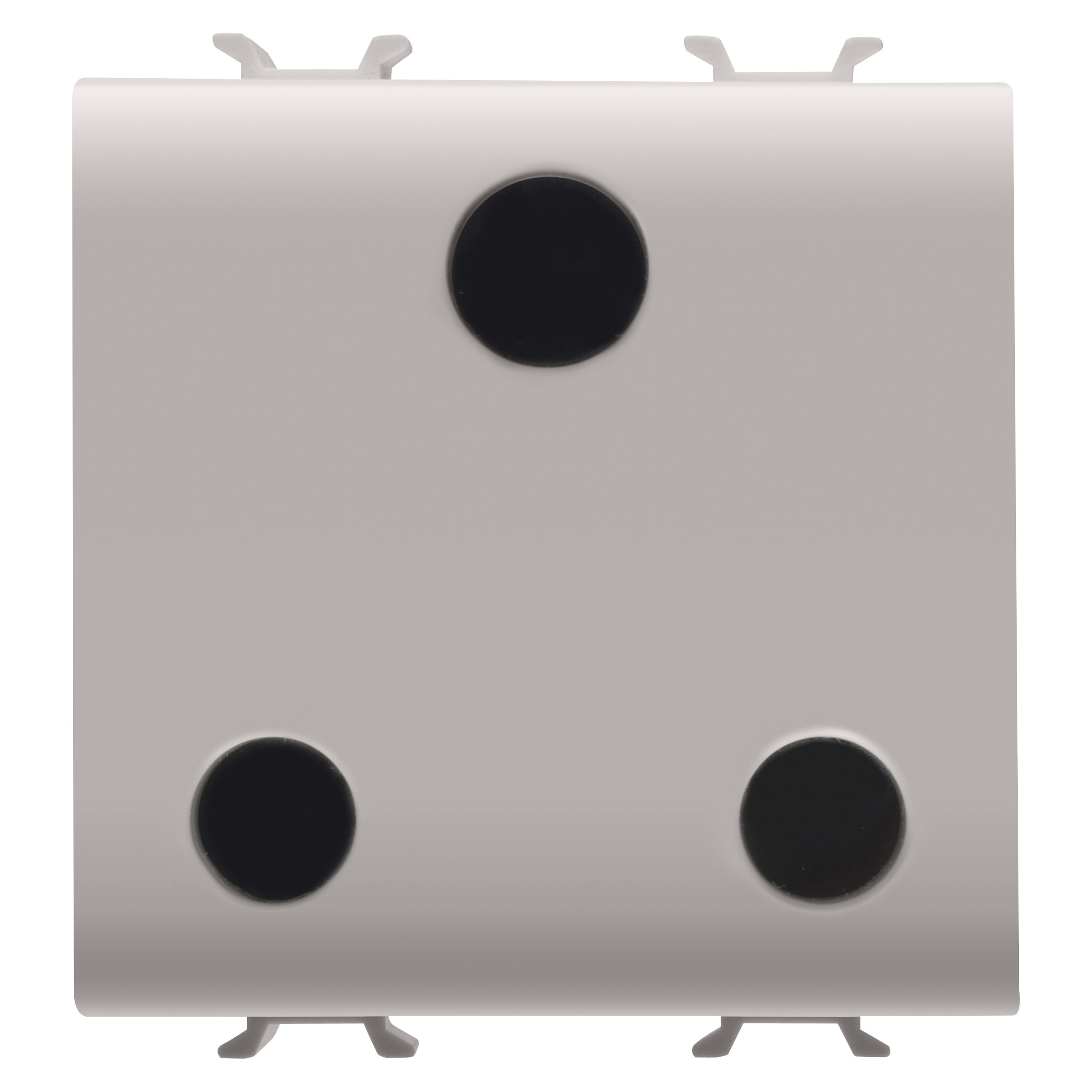 GEWISS - GEWGW13298 PRESA STANDARD INDIANO-SUDAFRICANO 250V ac - 2P+T 16A - 2 MODULI - NATURAL BEIGE SATINATO - CHORUSMART