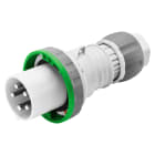 GEWISS - GEWGW60670H SPINA MOBILE DIRITTA HP - IP66/IP67/IP68/IP69 - 2P+T 125A >50V 100-300HZ - VERDE - 10H - CABLAGGIO A MANTELLO