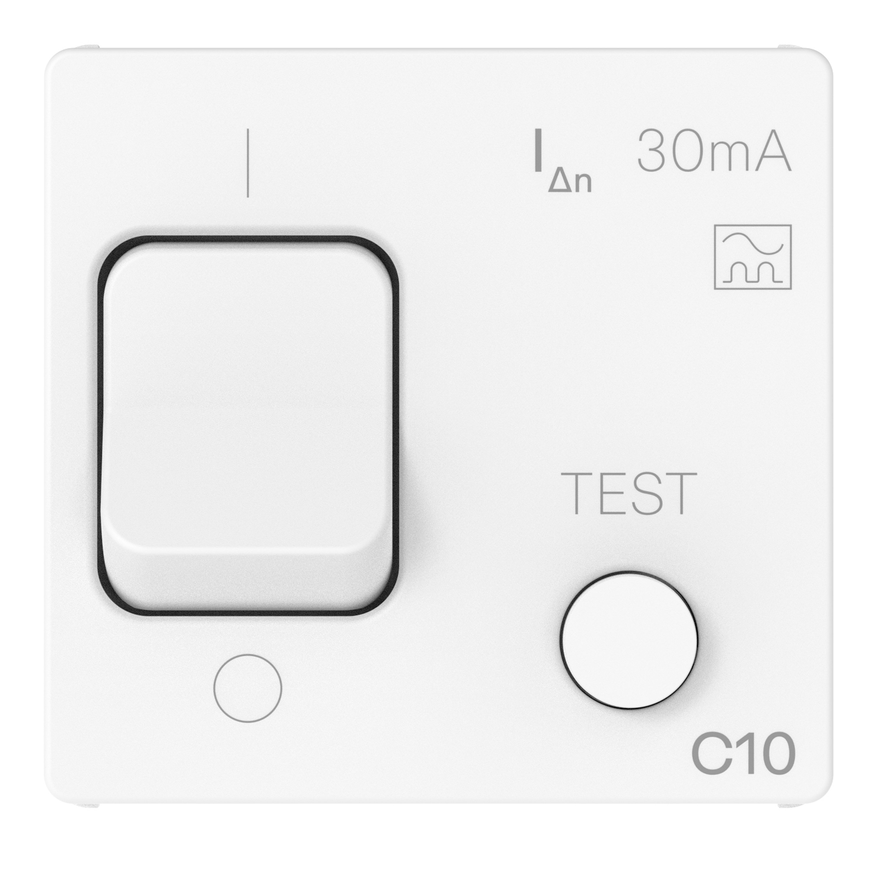 GEWISS - GEWGWC20449 RCBO 1P+N C10 IDN 30MA 230V 3KA 2M BIANC