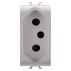 GEWISS - GEWGW13299 PRESA 2P+T 16A STD SUDAFRICANO 1M BEIGE