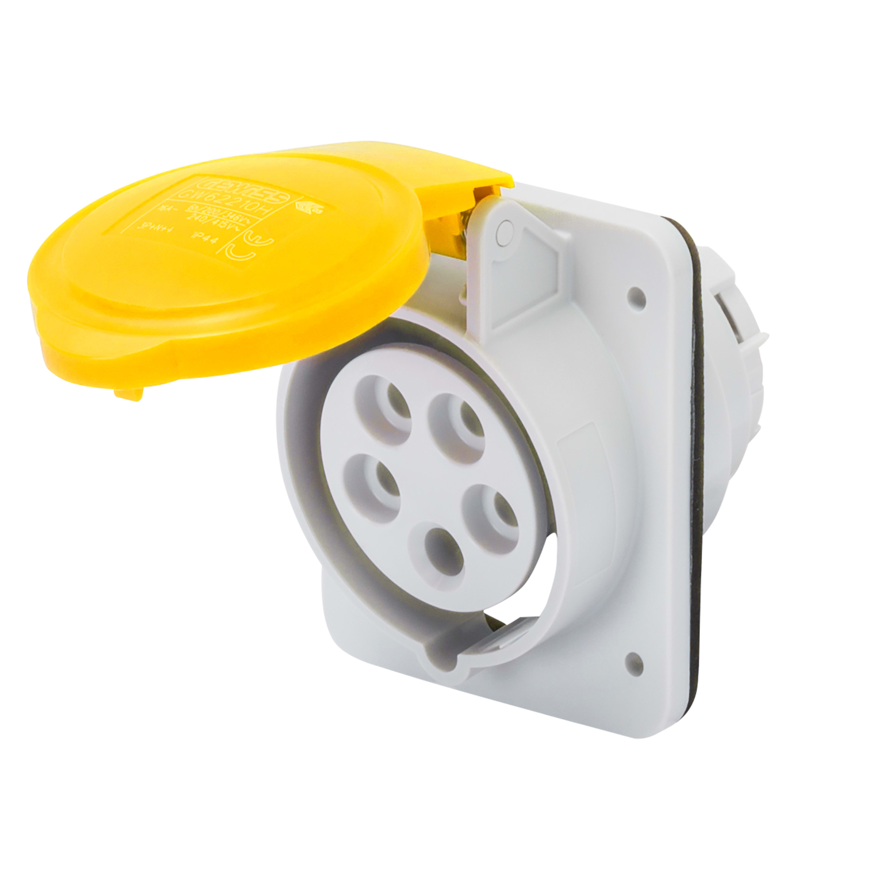 GEWISS - GEWGW62215H PR.INC.10° HP IP44 3P+N+T 32A 110V 4H