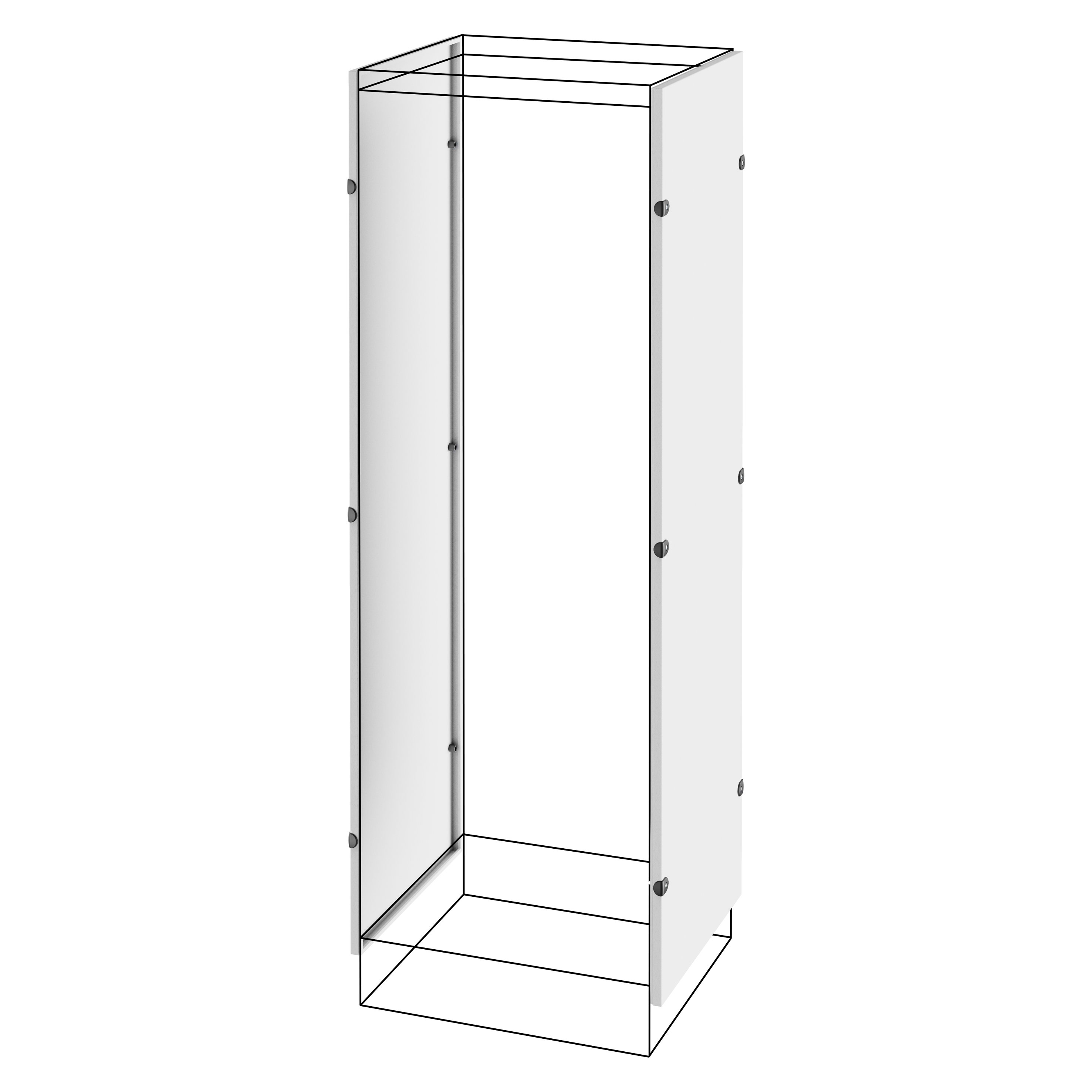 GEWISS - GEWGWD3682 QDX 1600H PAV PANN LATERALI 2000X600 GR