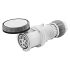 GEWISS - GEWGW63056H PRESA MOBILE DIRITTA HP - IP66/IP67/IP68/IP69 - 2P+T 63A 480-500V 50/60HZ - NERO - 7H - CABLAGGIO A MANTELLO