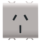 GEWISS - GEWGW13307 PRESA 2M 2P+T 15A ST.AUSTRALIANO BEIGE