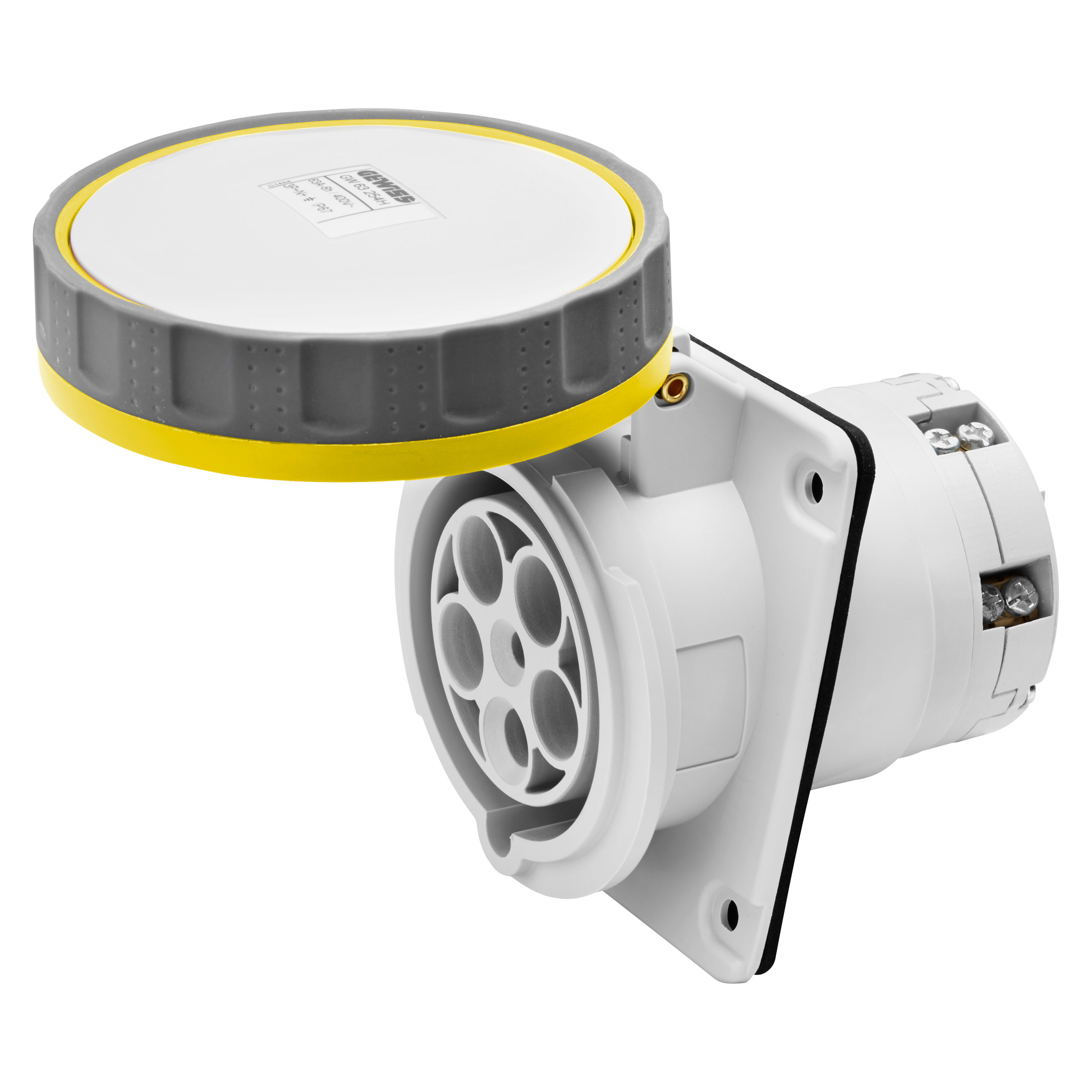 GEWISS - GEWGW62965H PR.INC.10 HP IP67 2P+T 125A 110V 4H