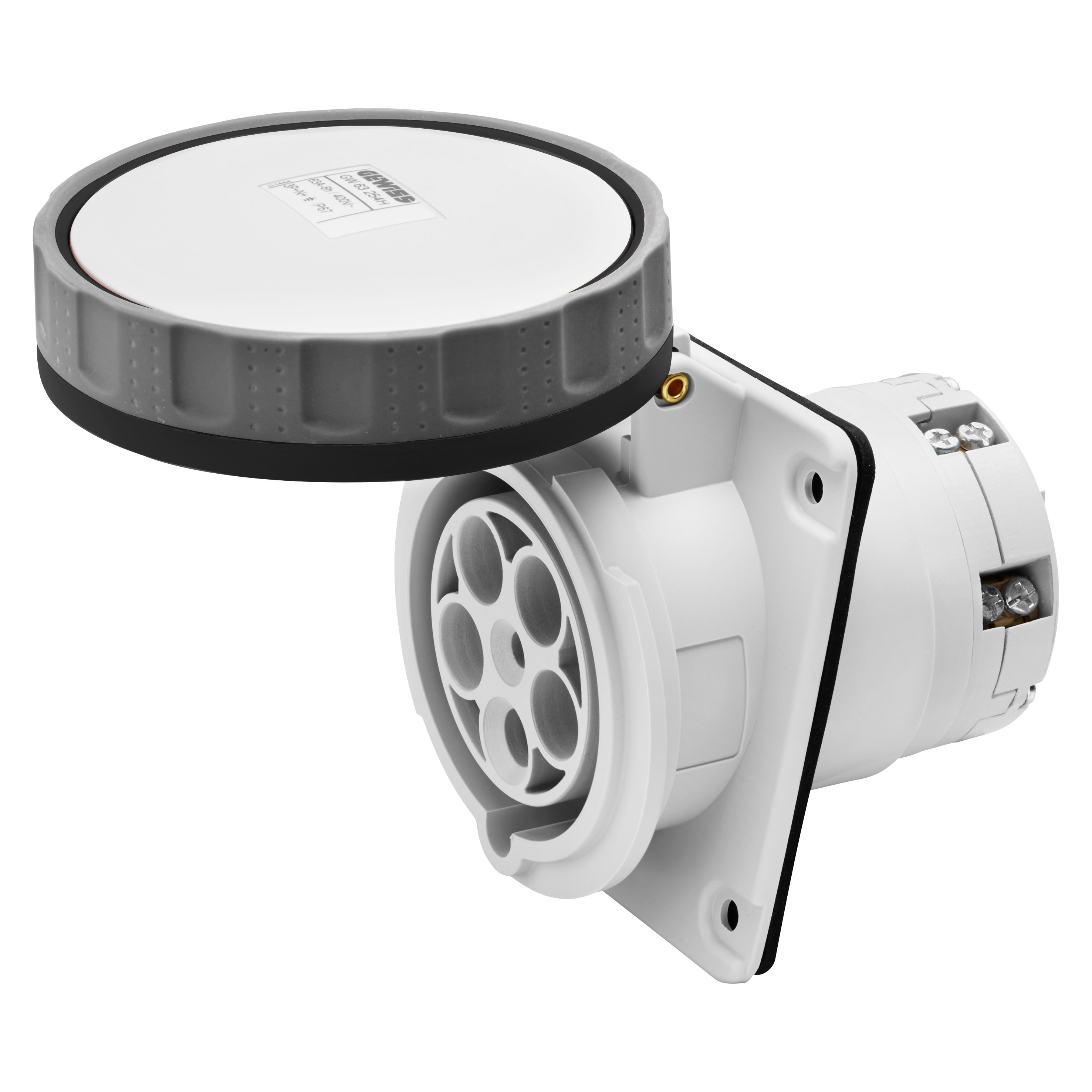 GEWISS - GEWGW63257H PR.INC.10 HP IP67 2P+T 63A 500V 7H