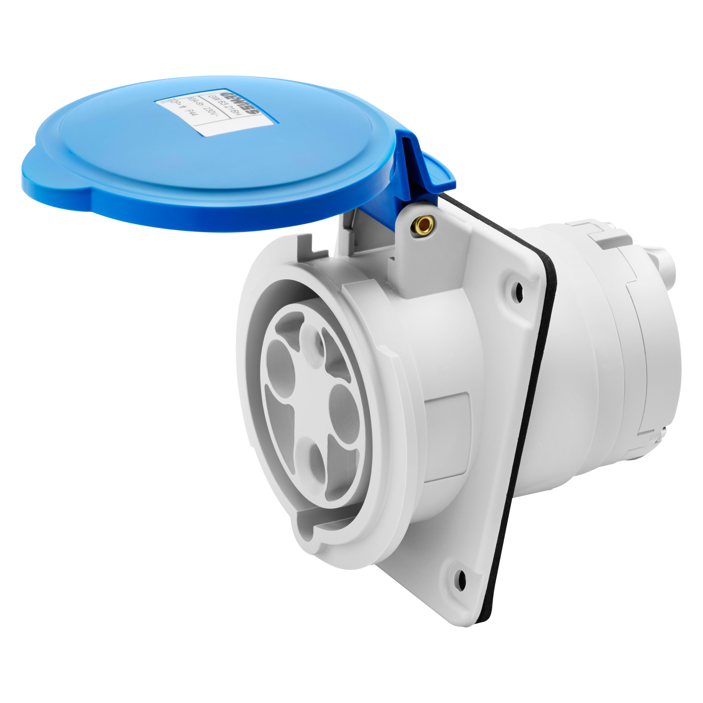 GEWISS - GEWGW63218H PR.INC.10° HP IP44 3P+N+T 63A 230V 9H