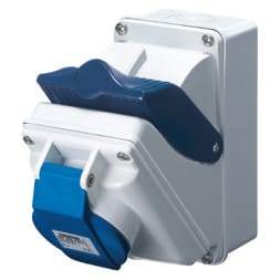 GEWISS - GEWGW66406 COMBIBLOC C.F.IP44 3P+N+T 16A 230V 9H