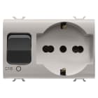 GEWISS - GEWGW13312 PRESA IBE P40+I.MAGN. 1P+N 16A - 3M BE