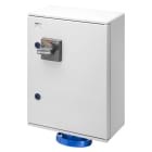 GEWISS - GEWGW66594 PRESA FISSA VERTICALE - DA PARETE - PROTEZIONE MAGNETOTERMICA DIFFERENZIALE - 3P+N+T 125A 230V 9H - IP55