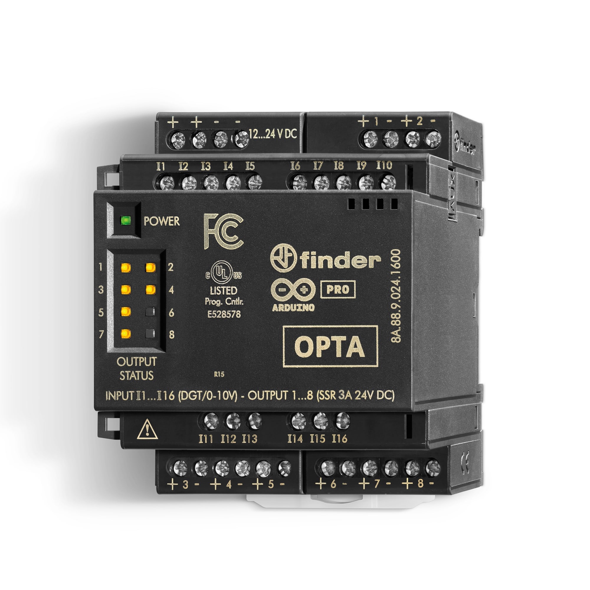 FINDER SPA - FIN8A889024160C ESPANSIONE DIGITAL PLR OPTA CODESYS SSR
