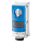 GEWISS - GEWGW66984 PRESA BL.IP66 C.F.3P+N+T 16A 500V 7H A.M