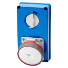 GEWISS - GEWGW67362N PR.BL IP67 S.F.2P+T 63A 400V 9H SBF