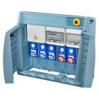 GEWISS - GEWGW68577F Q-BOX6 ASC MO3F 6 PR.CBF 17 KW EM
