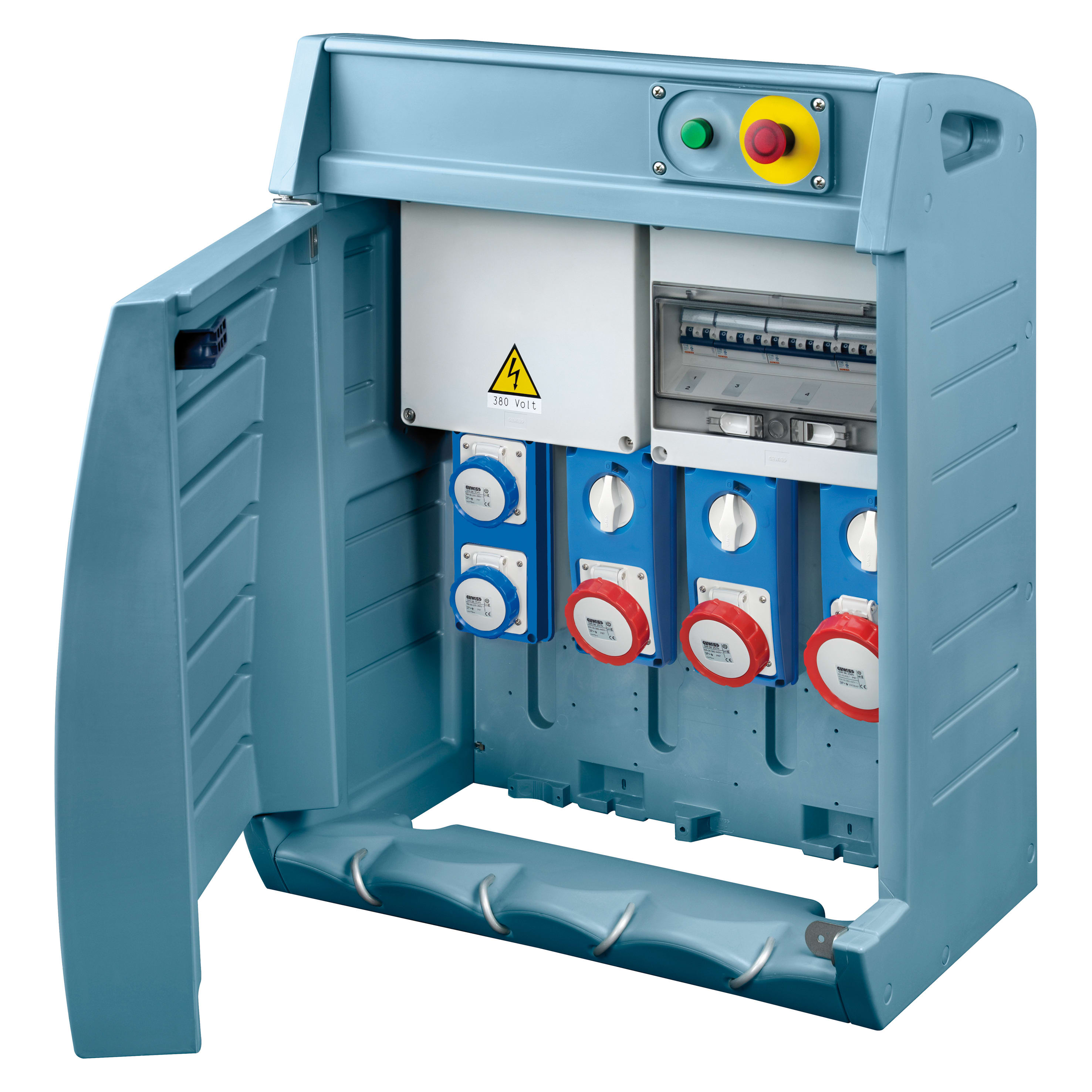 GEWISS - GEWGW68590 Q-BOX4 ASC SP3F 5 PR.SBF 33 KW EM