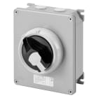 GEWISS - GEWGW70414NM INT.SEZ.HP CASS.MET.40A 3P+N COMANDO